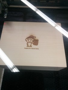 laser engrave back finish